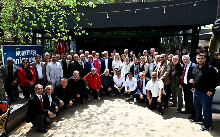 Muratpaşa Muhtarlar Meclisi Toplandı