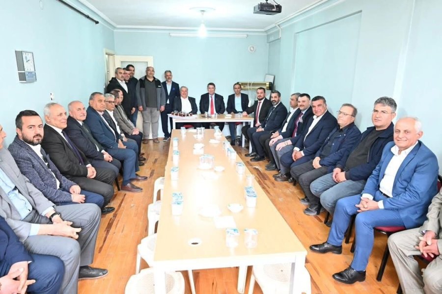 Başkan Dere, Oda Ziyaretlerine Korkuteli Ve Elmalı’da Devam Etti