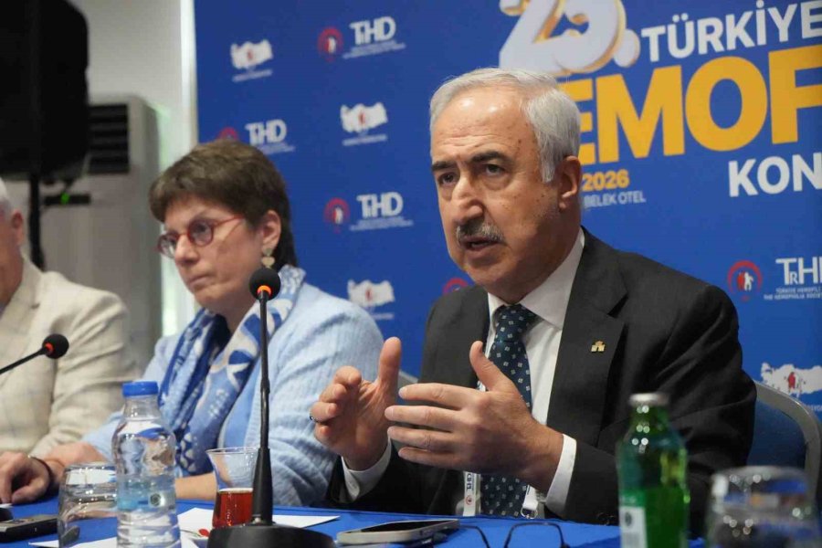 23. Türkiye Hemofili Kongresi Antalya’da Başladı