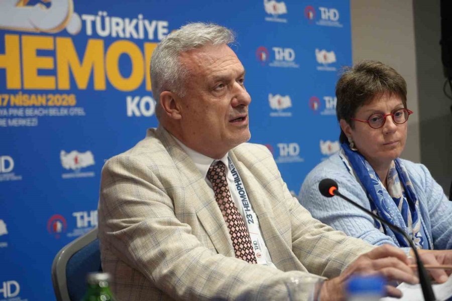 23. Türkiye Hemofili Kongresi Antalya’da Başladı