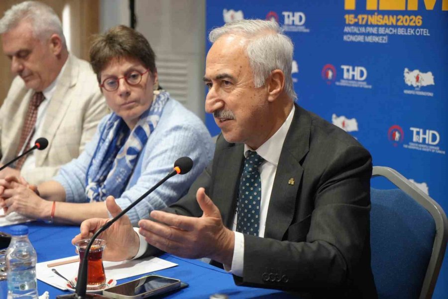 23. Türkiye Hemofili Kongresi Antalya’da Başladı