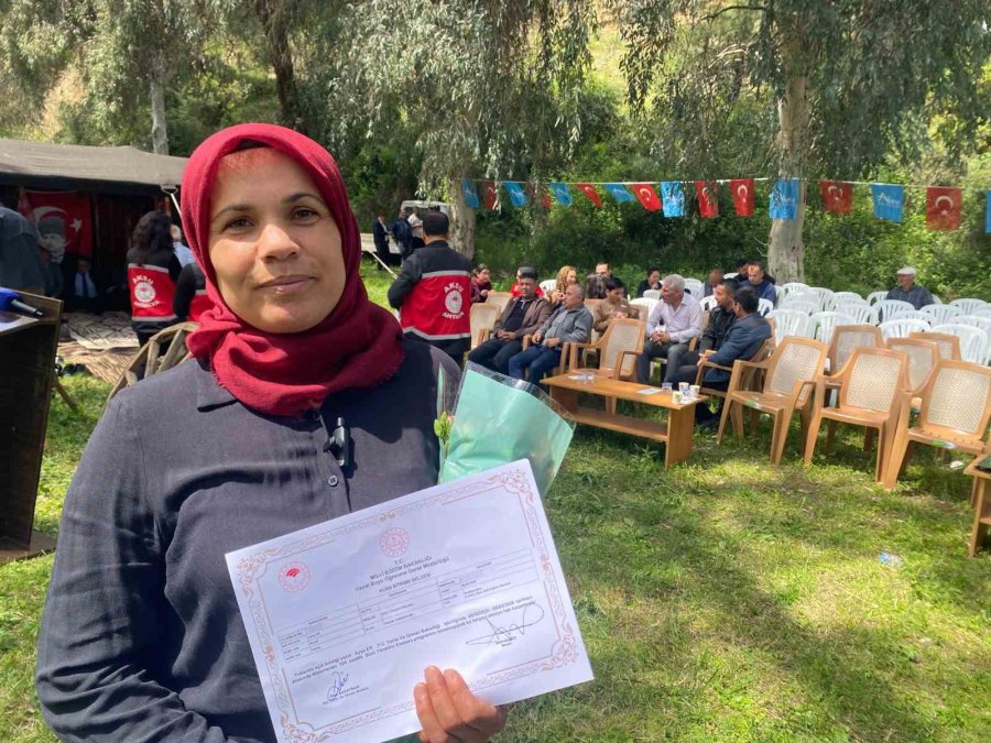 Aksu’da 19’u Kadın 47 Kursiyere "sürü Yönetimi Elemanı" Sertifikası Verildi