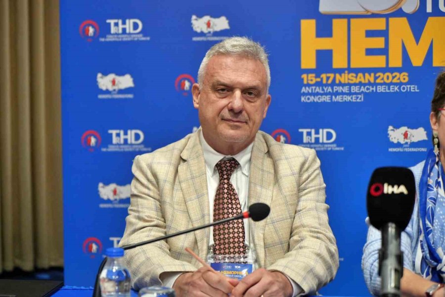 23. Türkiye Hemofili Kongresi Antalya’da Başladı