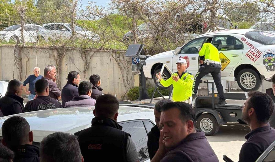 Mersin’de Trafik Güvenliği İçin Sürücülere Uygulamalı Eğitim