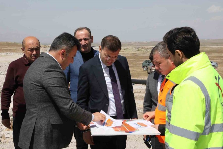 Vali Akmeşe, Niğde 2. Osb’de Çalışmaları Yerinde İnceledi