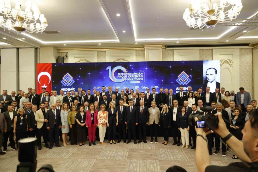 Akdeniz Belediyecilik Proje Yarışması’nda Antalya Büyükşehir Belediyesine İki Ödül