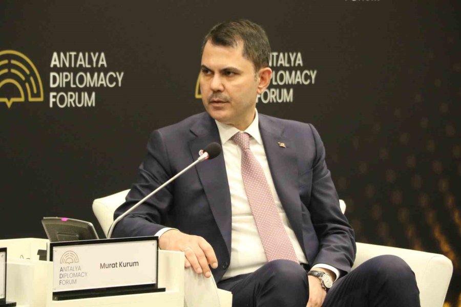 Bakan Murat Kurum’dan Yeniden İnşa İçin Türkiye’den Küresel Seferberlik Mesajı
