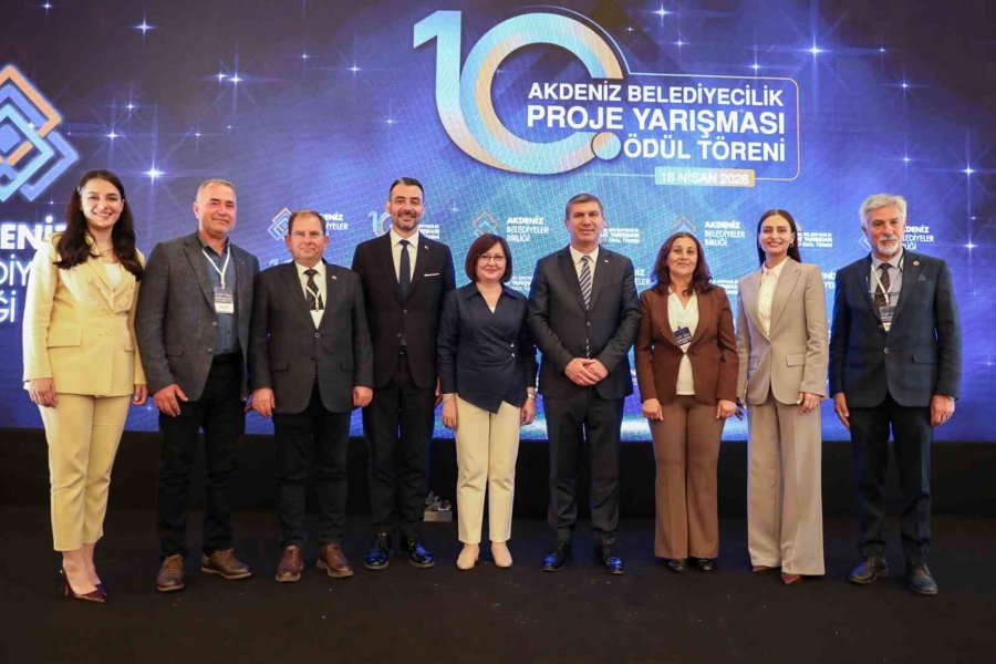 Manavgat Belediyesi’nin "tazı Kanyonu Çevre Düzenlemesi "projesi Ödüllendirildi