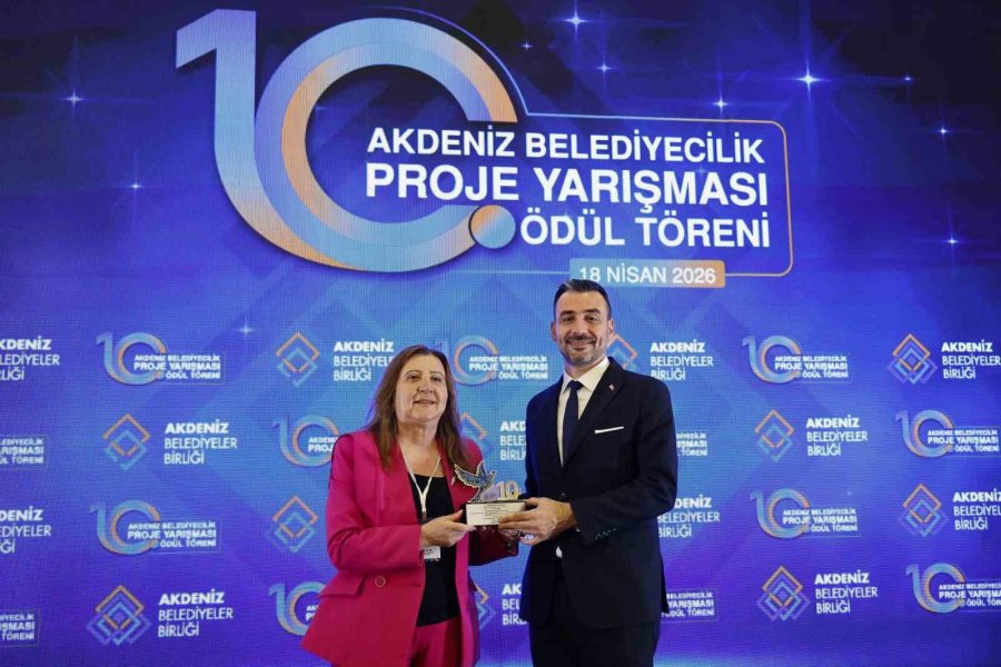 Manavgat Belediyesi’nin "tazı Kanyonu Çevre Düzenlemesi "projesi Ödüllendirildi