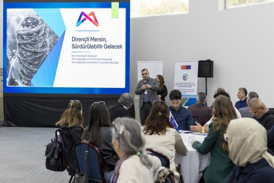 Mersin’de İklim Riskleri Çalıştayda Ele Alındı