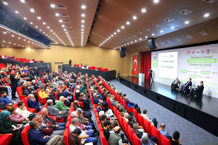 Mersin’de Tarımın Geleceği Jeopolitik Gelişmeler Işığında Ele Alındı