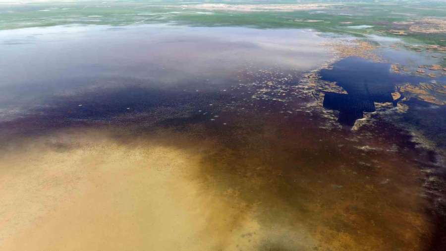 Akşehir Gölü 8 Yıl Aradan Sonra Su Tutmaya Başladı