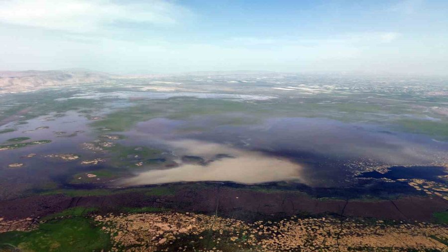 Akşehir Gölü 8 Yıl Aradan Sonra Su Tutmaya Başladı