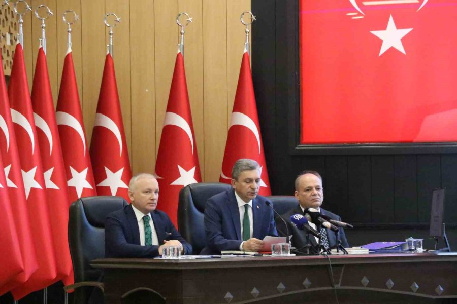 Antalya’da 192 Milyar Tl’lik 458 Proje Yürütülüyor