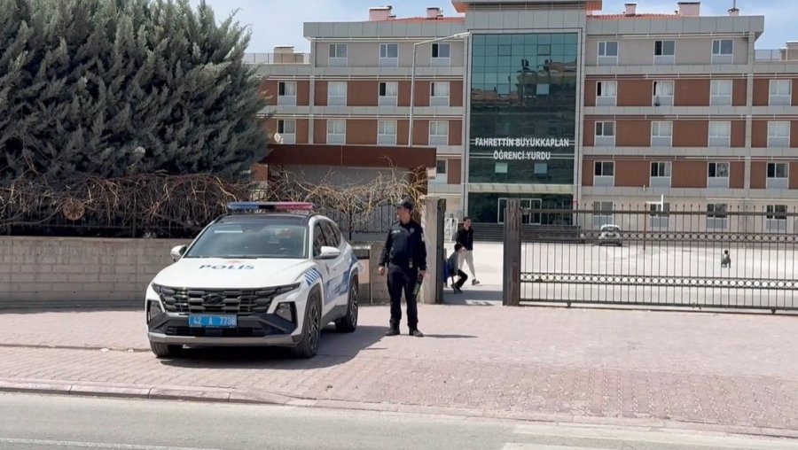 Konya’da Okul Önlerinde Sıkı Güvenlik Önlemi