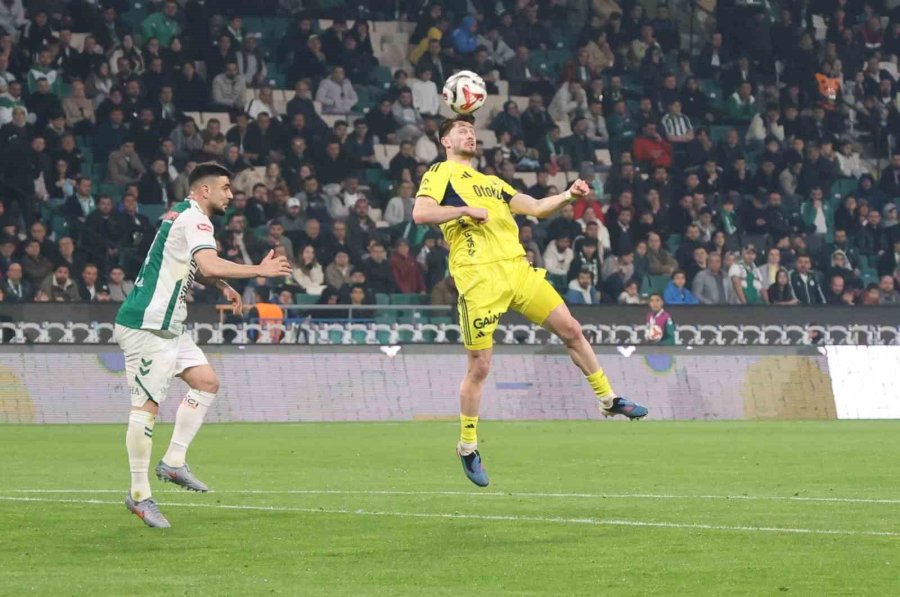 Ziraat Türkiye Kupası: Konyaspor: 0 - Fenerbahçe: 0 (ilk Yarı)