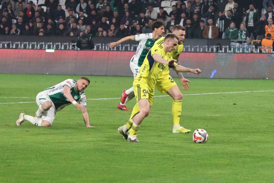 Ziraat Türkiye Kupası: Konyaspor: 1 - Fenerbahçe: 0 (maç Sonucu)