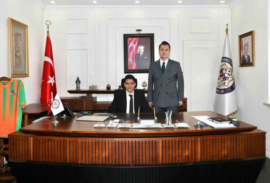 Alanya’da Şehit Emanetine 23 Nisan’da Anlamlı Devir