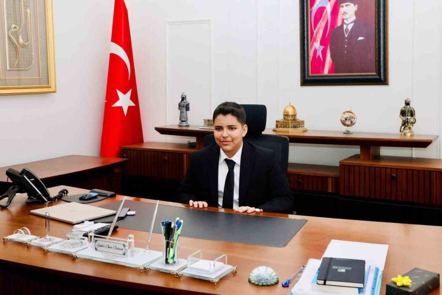 Alanya’da Şehit Emanetine 23 Nisan’da Anlamlı Devir