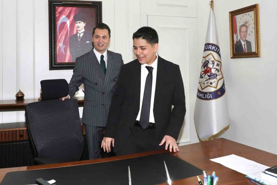 Alanya’da Şehit Emanetine 23 Nisan’da Anlamlı Devir