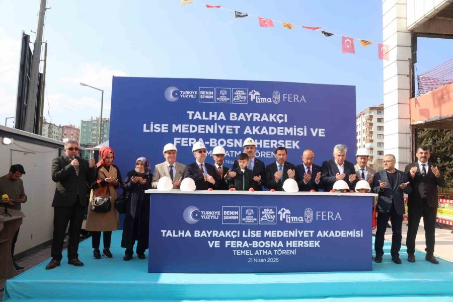 Başkan Altay, Talha Bayrakçı Lima’nın İş Başlangıcını Yaparak, Bosna Hersek Fera’nın Temelini Attı