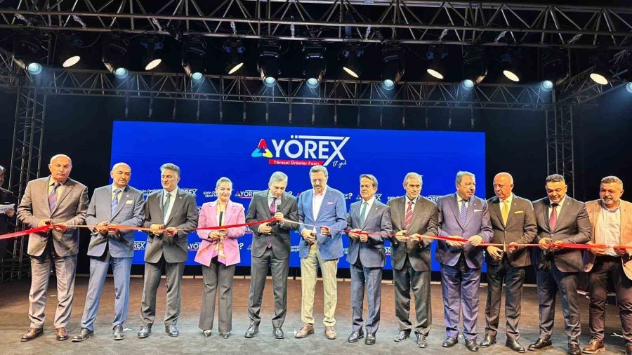 Yöresel Ürünler Fuarı Yörex Antalya’da Kapılarını Açtı