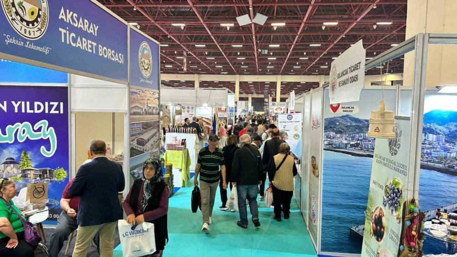 Yöresel Ürünler Fuarı Yörex Antalya’da Kapılarını Açtı