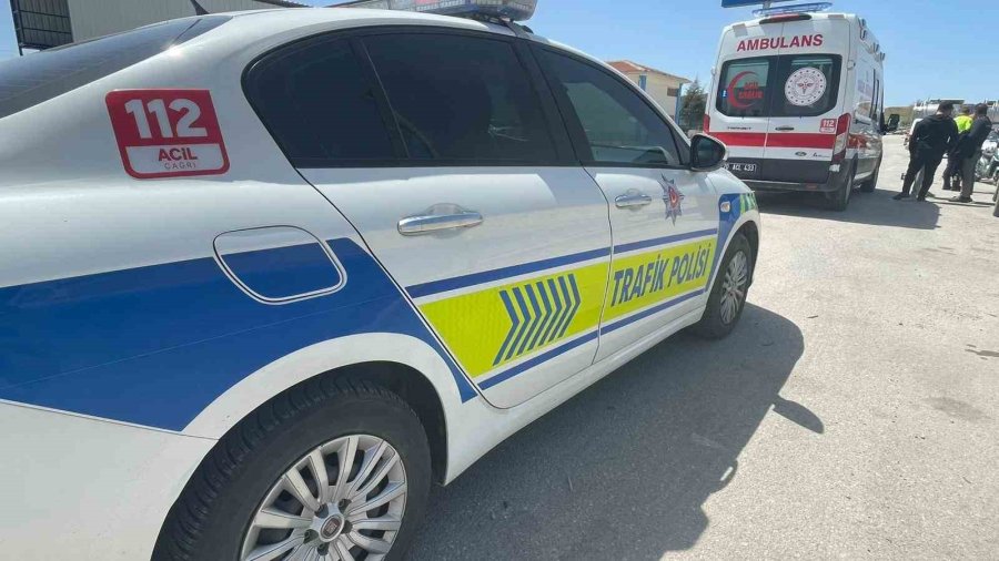 Karaman’da Motosiklet Kazası: 1 Yaralı