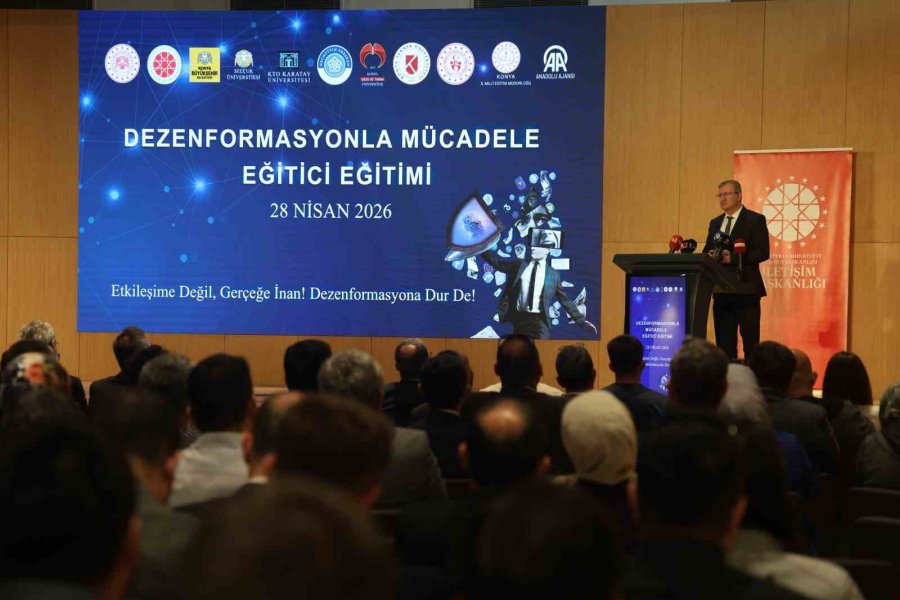 Konya’da Dezenformasyonla Mücadele Eğitimi