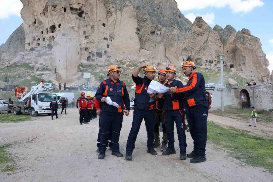 Aksaray’da Sel Tatbikatı Gerçeğini Aratmadı