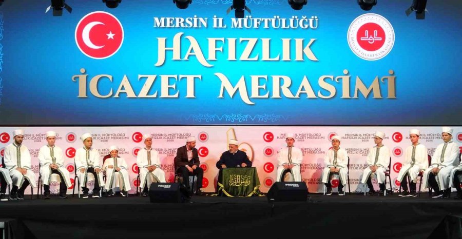 Mersin’de 260 Öğrenci Hafızlık İcazeti Aldı