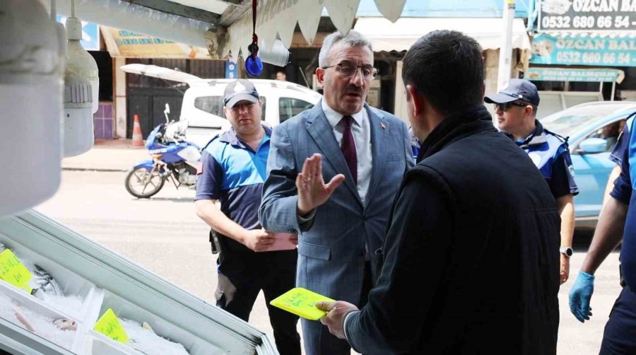 Akdeniz’de Zabıta Denetimleri Sürüyor