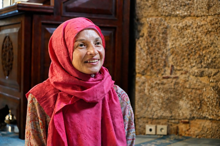 Ukraynalı Yoga Eğitmeni Lena, Müslüman Olup Meryem İsmini Aldı