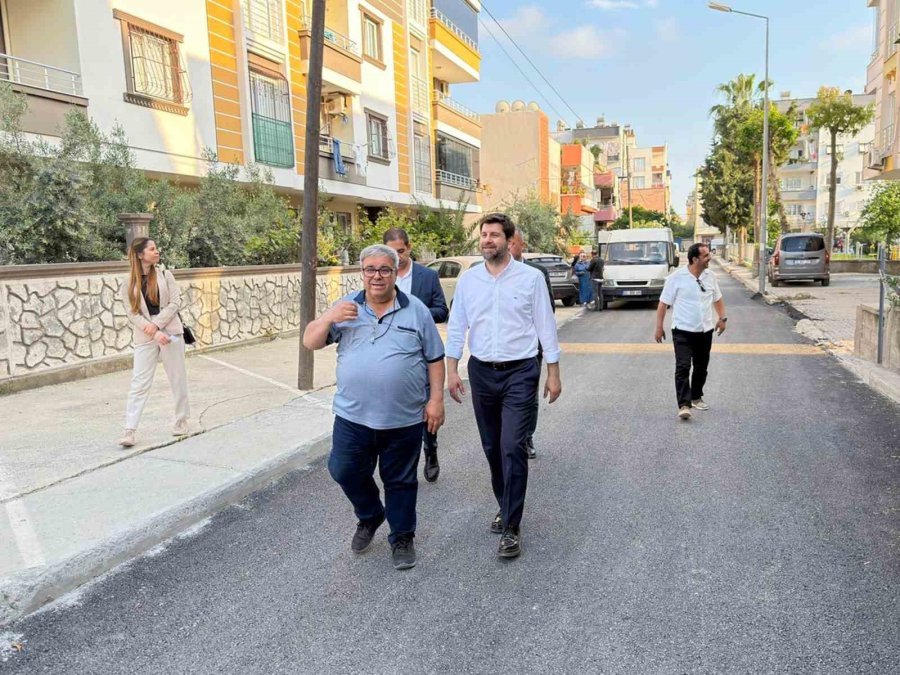 Tarsus’ta Yol Yenileme Çalışmaları Hız Kesmiyor