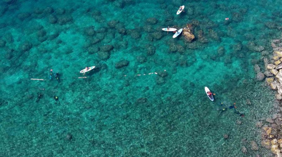 Mermerli Plajı’nda Deniz Dibi Temizliği