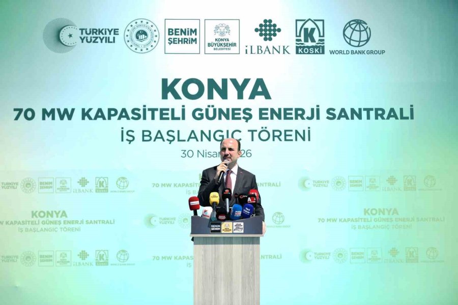 Konya Büyükşehir’den Yenilenebilir Enerjide Dev Hamle