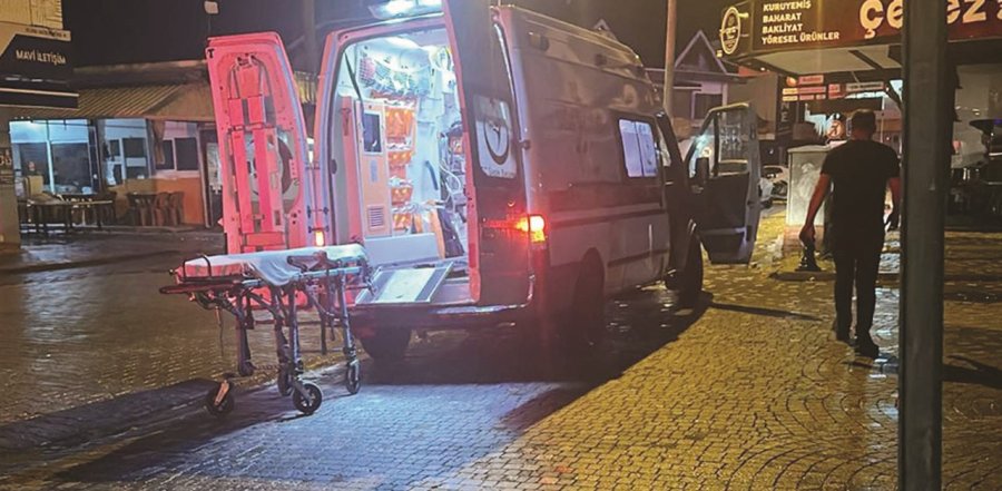Devrilen Motosikletin Sürücüsü Yaralandı
