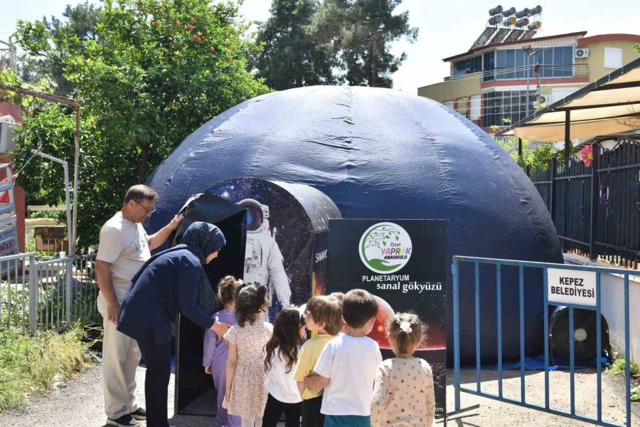 Kepez’de Minikler Uzayı Keşfediyor