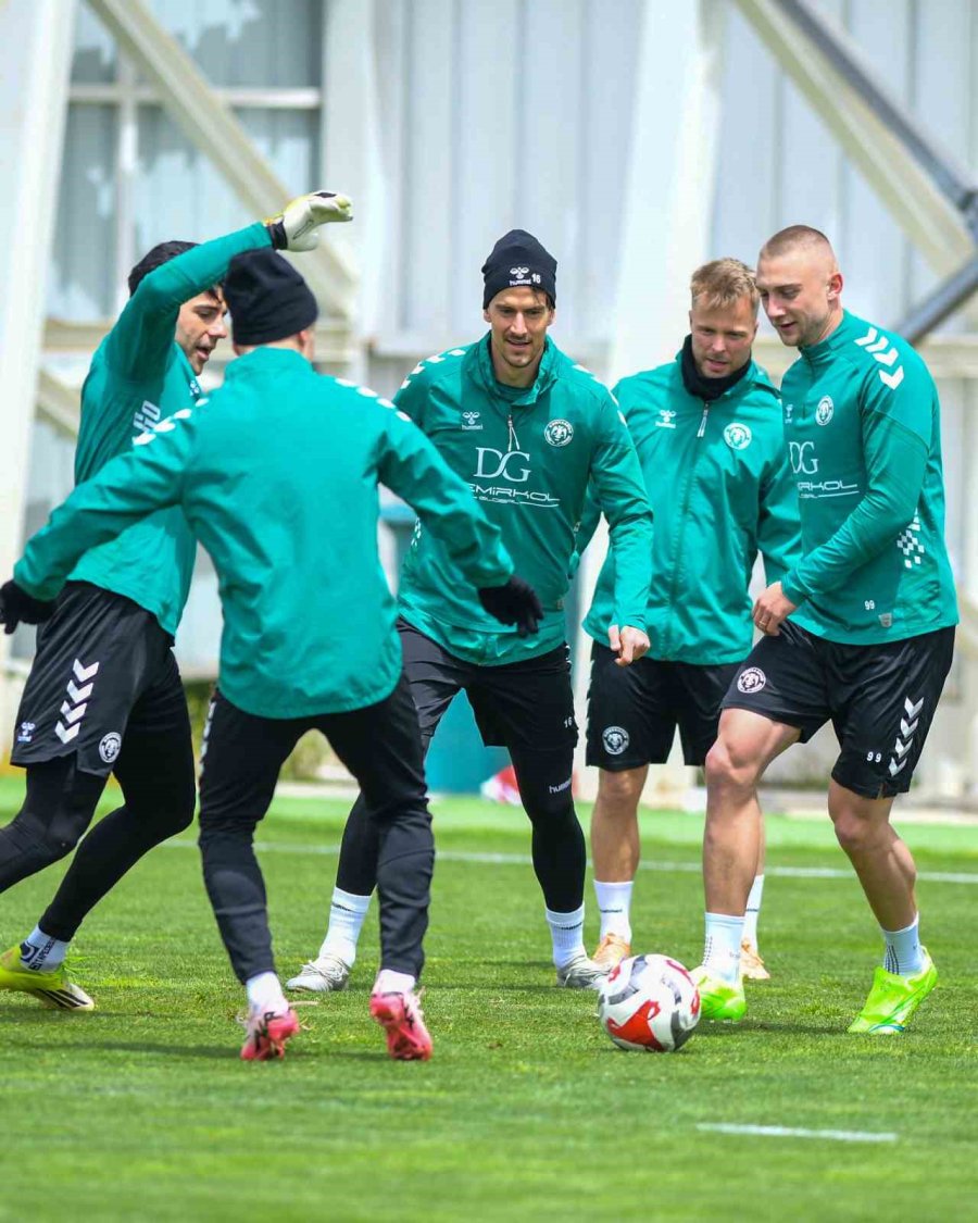 Konyaspor, Beşiktaş Maçı Hazırlıklarını Tamamladı