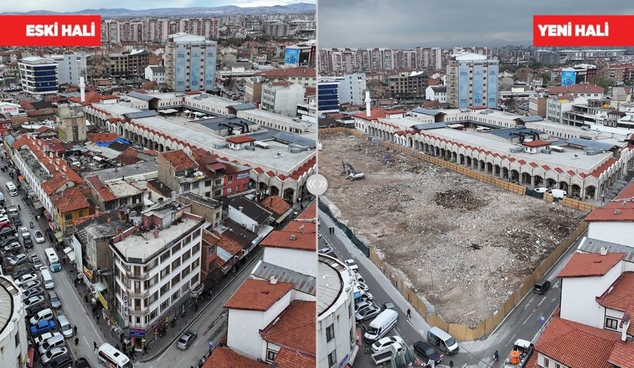 Başkan Altay, Konya’ya Değer Katacak Dönüşümde Yıkım Çalışmasının Tamamlandığını Açıkladı