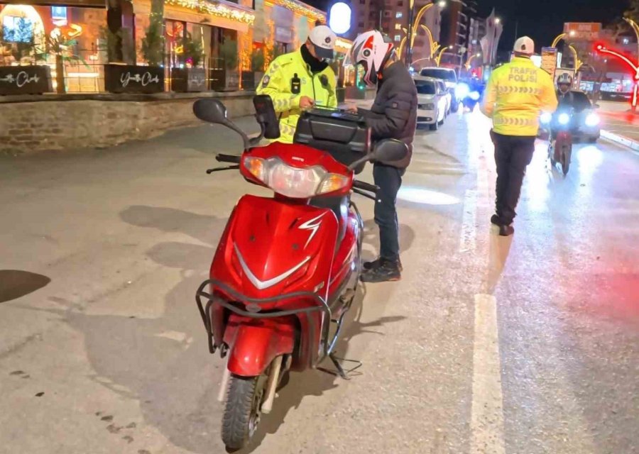 Aksaray’da Motosikletlere Yönelik Denetimler Artırıldı