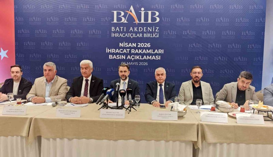 Batı Akdeniz İhracatı 1 Milyar Doları Geçti