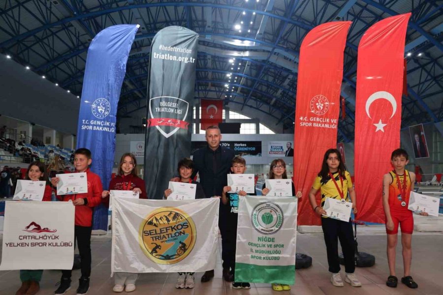 Niğde’de Aquathlon Heyecanı Yaşandı: 203 Sporcu Türkiye Şampiyonası Bileti Aldı