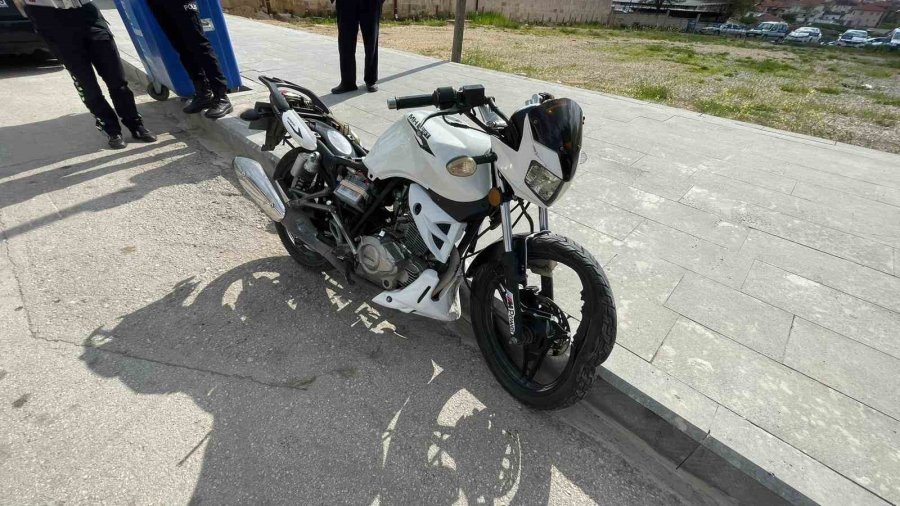 Karaman’da Motosiklet Kazası: 1 Yaralı