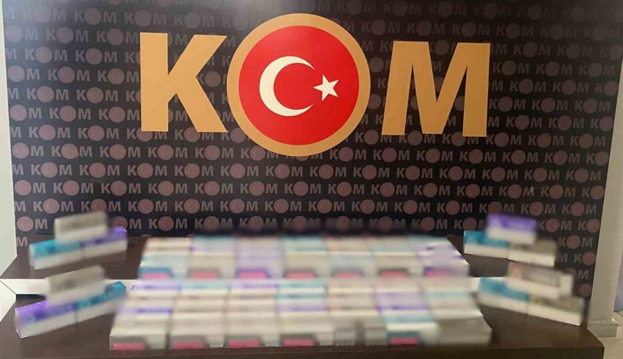 Antalya’da Kaçakçılık Operasyonlarında Silah Ve Kaçak Ürünler Ele Geçirildi