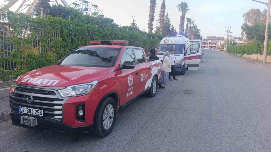 Otelin Çamaşırhanesinde Çıkan Yangın Büyümeden Söndürüldü