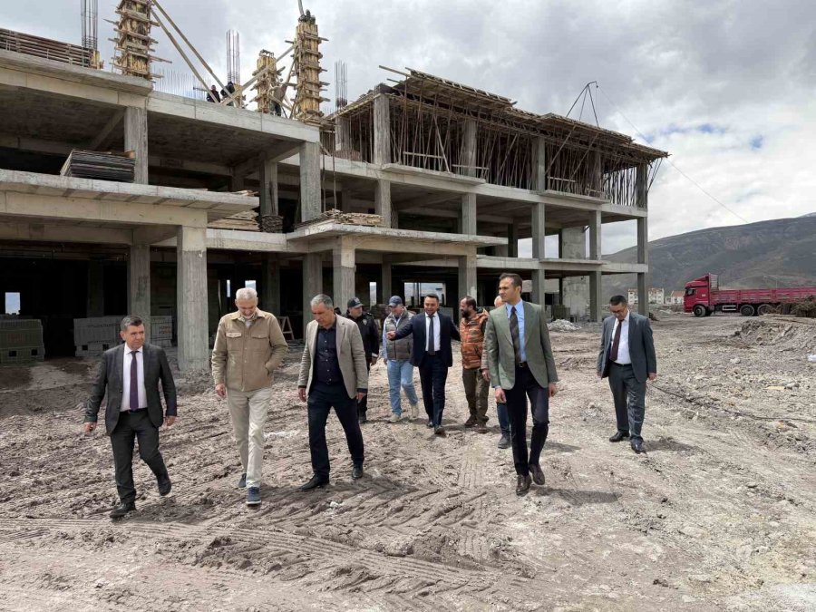 Çamardı Devlet Hastanesi İnşaatında Sona Doğru
