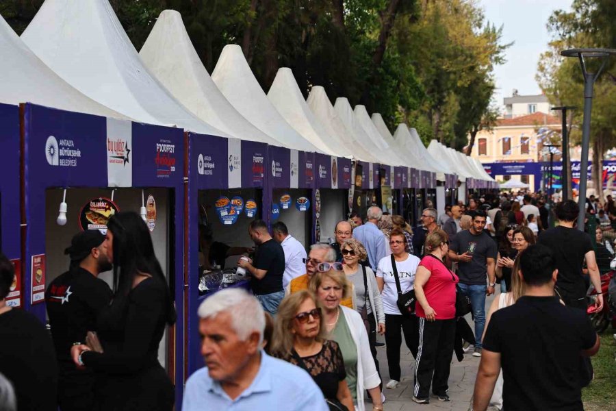 "5. Foodfest Antalya Uluslararası Gastronomi Festivali" Kapılarını Açtı