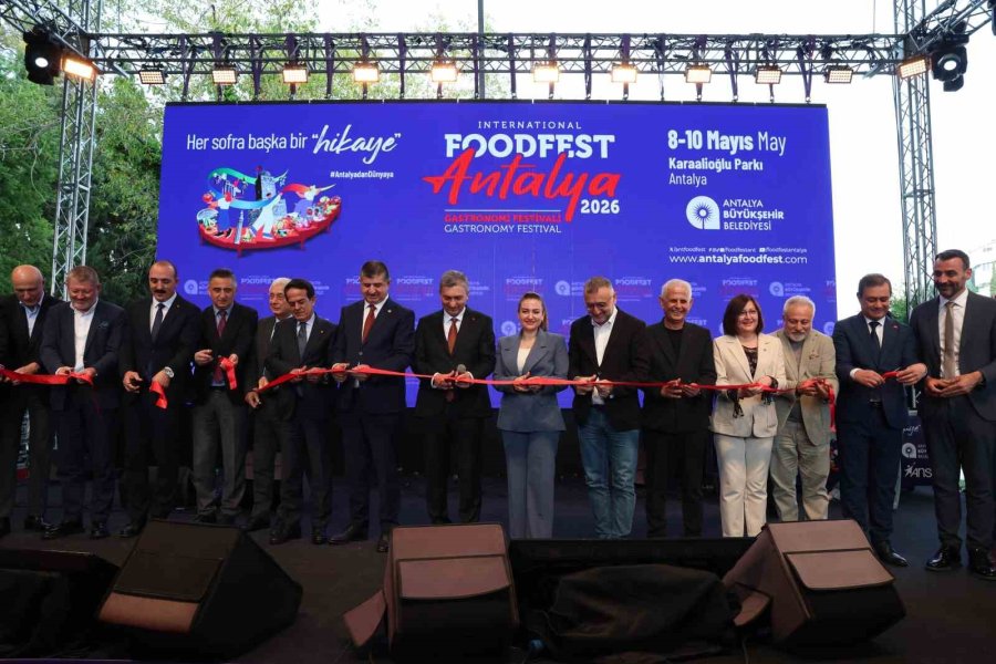 "5. Foodfest Antalya Uluslararası Gastronomi Festivali" Kapılarını Açtı