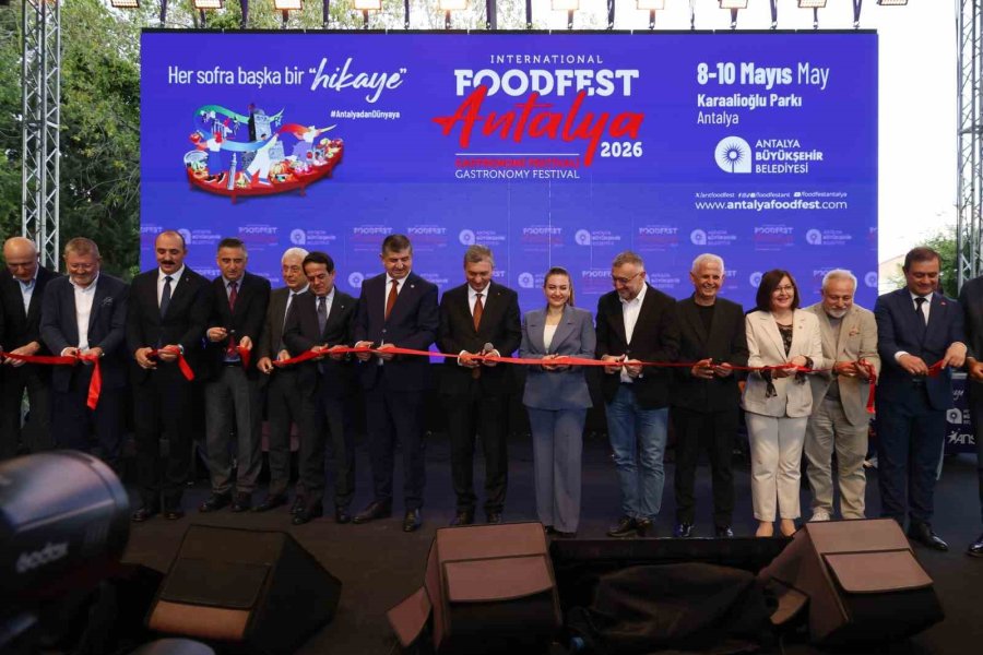 "5. Foodfest Antalya Uluslararası Gastronomi Festivali" Kapılarını Açtı